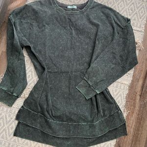 Zenana acid washed sweatshirt